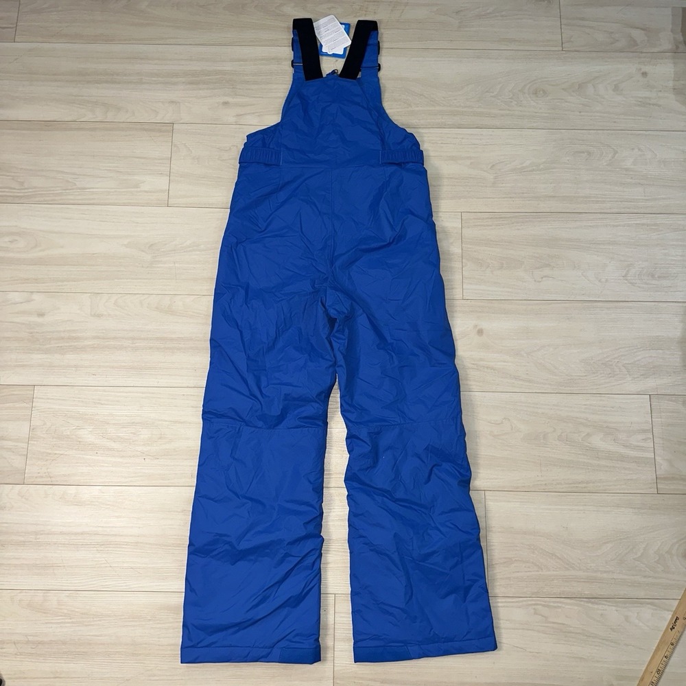 Columbia Kids Snowslope II Bib Youth Large 14/16 Light Blue Outdoor Ski Sledding